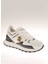 Beyaz-Siyah Kadın Deri Sneaker 20623A 3