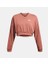 Kadın Ua Rival Terry Oversized Crop Crew Sweatshirt 1382738-696 3