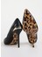 Siyah Kadın Deri Stiletto 77RA3S01ZPA33899 4
