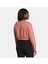 Kadın Ua Rival Terry Oversized Crop Crew Sweatshirt 1382738-696 2
