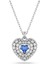 5680403 Swarovski Kolye Hyperbola:pend Hrt Blu/rhs 1