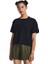1379178-001 Motion Ss Siyah Kadın Bisiklet Yaka Oversize T-Shirt 1