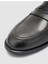 %100 Hakiki Deri Siyah Erkek Klasik Ayakkabı 7