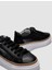 Siyah Kadın Deri Sneaker 124756 4