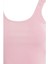 Basıc Askılı Pembe Crop Top 4