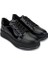 Siyah Erkek Deri Sneaker 381 20551 Erk Ayk SK24-25 2