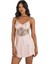 Arias Closet Somon Kısa Saten Gecelik 8239 1