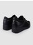 Siyah Lastik Bağcıklı Kadın Comfort Ayakkabı 3