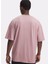 6005668-673-UA Hwt Woven Label Ss Pembe Bisiklet Normal Baskılı Erkek T-Shirt 2