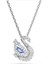5723389 Swarovski Kolye Swan:pend Blue/ Blu/rhs 1