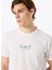 Ekru Erkek Relaxed Baskılı T-Shirt D5SM-TST3841 1