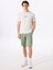 Ekru Erkek Relaxed Baskılı T-Shirt D5SM-TST3841 2