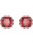 5661959 Swarovski Küpe Birthstone:pe Studs Jul Red/rhs 1