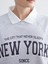 Yeni Sezon Gömlek Yaka Baskılı Oversize Kadın Sweatshirt Tunik 4