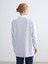 Yeni Sezon Gömlek Yaka Baskılı Oversize Kadın Sweatshirt Tunik 5