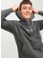 Koyu Gri Erkek Kapüşon Loose Fit Sweatshirt 12241687_JORVESTERBRO Sweat Hood No 5
