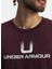 6005150-600-UA Hwt U Logo Ss Bordo Bisiklet Normal Baskılı Erkek T-Shirt 3
