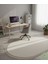Post/peluş Yıkanabilir Kaymaz Taban Yumşacık Krem Saçaklı Modern ve Şık Salon Oturma Odası Mutfak Çocuk Odası Koridor Antre Halısı 6