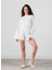 Parla Kadın Şort Ekru 1