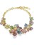 5717157 Swarovski Kolye Idyllia Necklace, Mixed Cuts, Pave, Flower, Multicolored, Gold-Tone Plated 1