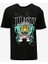 Bisiklet Yaka Siyah Erkek T-Shirt 75OAHF02 1