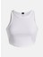 1389798-100-UA Rival Rib Tank Beyaz Kadın Normal Atlet 3