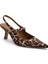 Kahverengi Kadın Saten Stiletto JAB4542 / 2112K 5