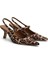 Kahverengi Kadın Saten Stiletto JAB4542 / 2112K 2
