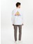 Beyaz Casino Baskılı Uzun Kollu T-Shirt 4