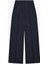 Yüksek Bel Denim Palazzo Pantolon 1