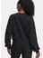 6003675-004-UA Icon Vida Flc Crew Siyah Kadın Crop Sweatshirt 2