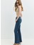 Brıdge Skinny Flare Fit Koyu Indigo Kadın Jean Pantolon 2