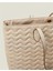 Wıggle Stıtch Tote Cream 3