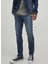 Lacivert Erkek Dar Paça Slim Fit Denim Pantolon 12223628_JJIGLENN Jjıfox Jos 547 50 6