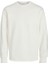 Kırık Beyaz Erkek Bisiklet Loose Fit Sweatshirt 12262789_JPRCCLOGAN Sweat Crew Neck 1