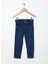 Mavi Kız Çocuk Boru Paça Toothpick Düz Denim Pantolon Sıssykıds-K 1