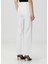 Beyaz Flared Jean Pantolon 4