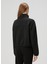 Siyah Logo Detaylı Sweatshirt 4