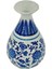 Bleu Blanc Mavi Porselen Mini Vazo 1