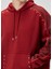 Kırmızı Kapüşonlu Sweatshirt 5