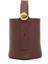 Pebble Bucket Mini Koyu Bordo Kadın Deri Çanta 1