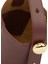 Pebble Bucket Mini Koyu Bordo Kadın Deri Çanta 5