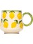 Lemon Splash Collection Handmade Seramik Kahve Fincanı 1