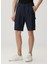 Lacivert Kargo Bermuda 2