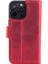 Multi Wallet iPhone 16 Pro Max Magenta Deri Telefon Kılıfı 4
