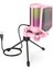 Ampligame A6VP Rgb USB Pembe Mikrofon 1
