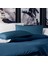 Indigo Beyaz Pamuk Saten Çift Kişilik Nevresim Takımı 200X220 cm 3