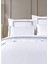Como Beyaz Çift Kişilik Nevresim Takımı 200X220 cm 2