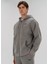 Heritage Champions Gri Fermuarlı Unisex Spor Sweatshirt 2