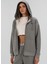 Heritage Champions Gri Fermuarlı Unisex Spor Sweatshirt 6